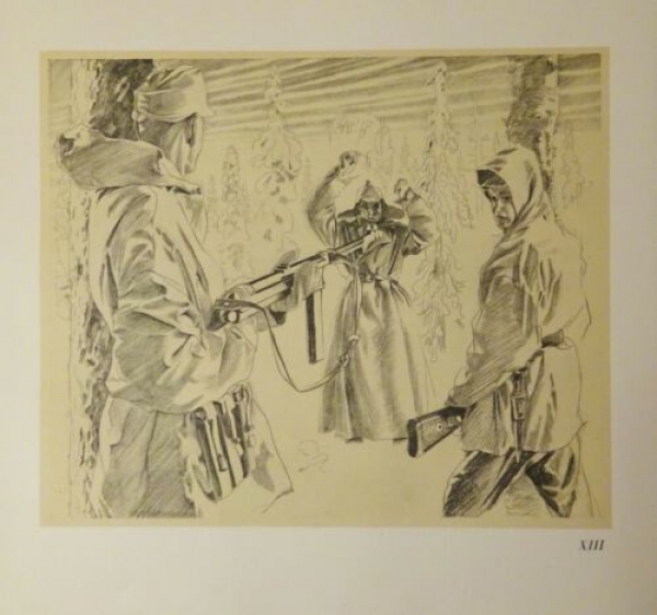 1944 - im Gegenstoß wird der Wald gesäubert ..., Kurt Kranz, alter Druck